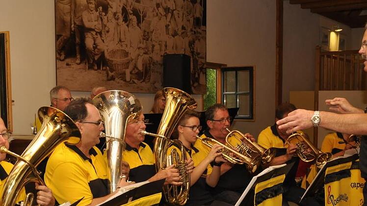 Die Postkapelle gibt wieder ein Konzert in Oberthula. Mit dabei sind auch die Rhöner Rucksackmusikanten.  Archivfoto: PeterKlopf