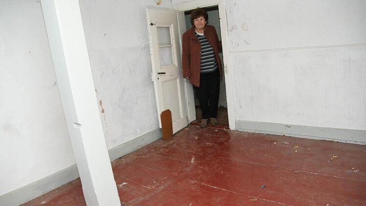 In einem Wohnraum des Trips-Hauses