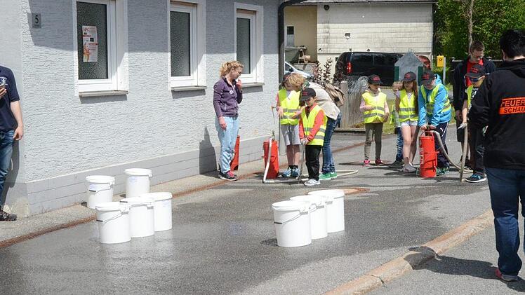 Weitere Impressionen vom Kinderfeuerwehrtag des Landkreises Kronach Foto: K.- H. Hofmann