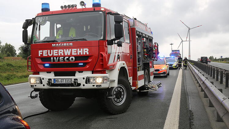 Vier Verletzte bei Auffahrunfall auf der A72