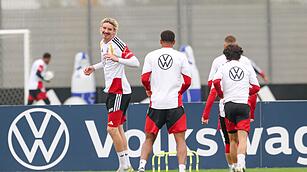 Training Nationalmannschaft vor dem Spiel gegen Griechenland