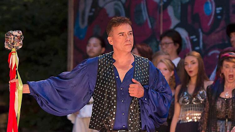 Impressionen vom "Zigeunerbaron" auf der Waldbühne Heldritt.Foto: Albert Höchstädter