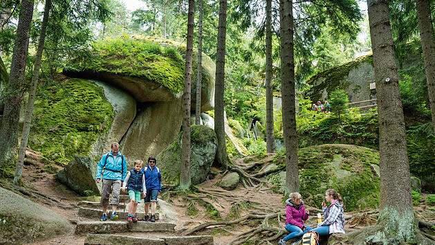 Luisenburg Felsenlabyrinth bei Wunsiedel