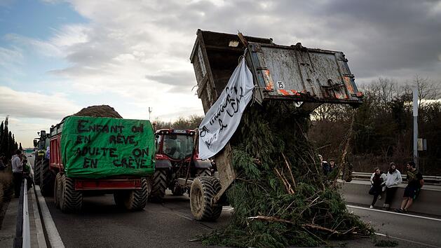 Bauernprotest - Frankreich