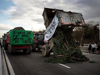 Bauernprotest - Frankreich