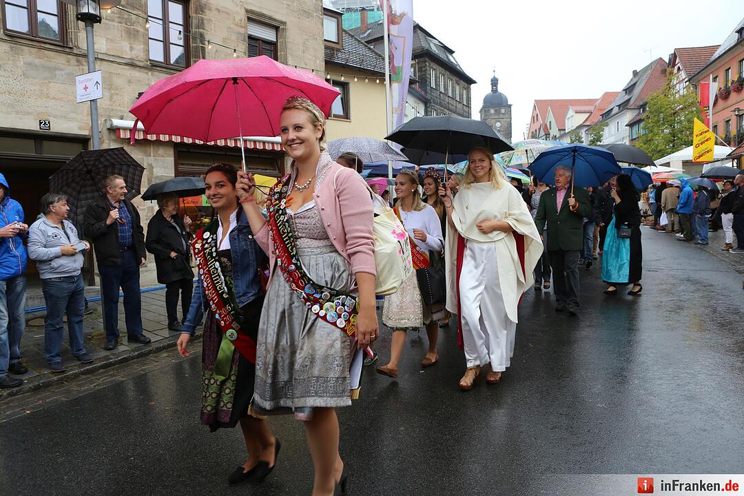 Korbmarkt Lichtenfels 2016 am Samstag