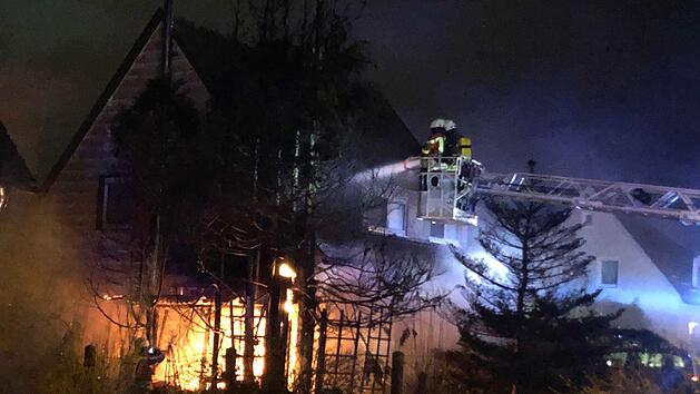 Durch den starken Wind breitete sich das Feuer schnell aus. Foto: News/Bauernfeind