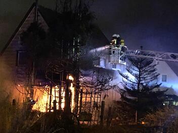 Durch den starken Wind breitete sich das Feuer schnell aus. Foto: News/Bauernfeind