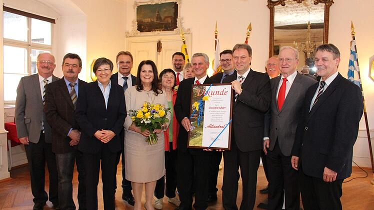 Zahlreiche Weggefährten feierten mit Oswald Marr. Foto: Lisa Kieslinger