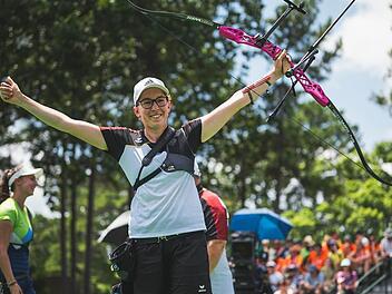 Beachtliche Erfolge: In den vergangenen Wochen hatte Elisa Tartler reichlich Grund zum Jubeln. Foto: Team Deutschland