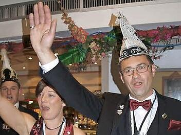 Das Faschingsprinzenpaar Sandra I. und Karsten I. Foto: Thomas Weichert