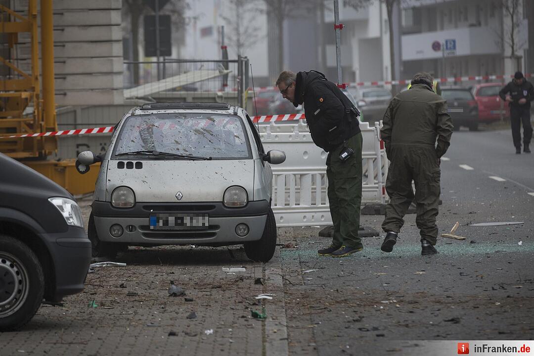 Explosion in Fürther Südstadt