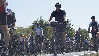 Endspurt der BR-Radltour
