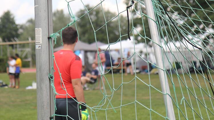 Auf dem Fu&szlig;ballplatz D herrschte akute Phantomtor-Gefahr.