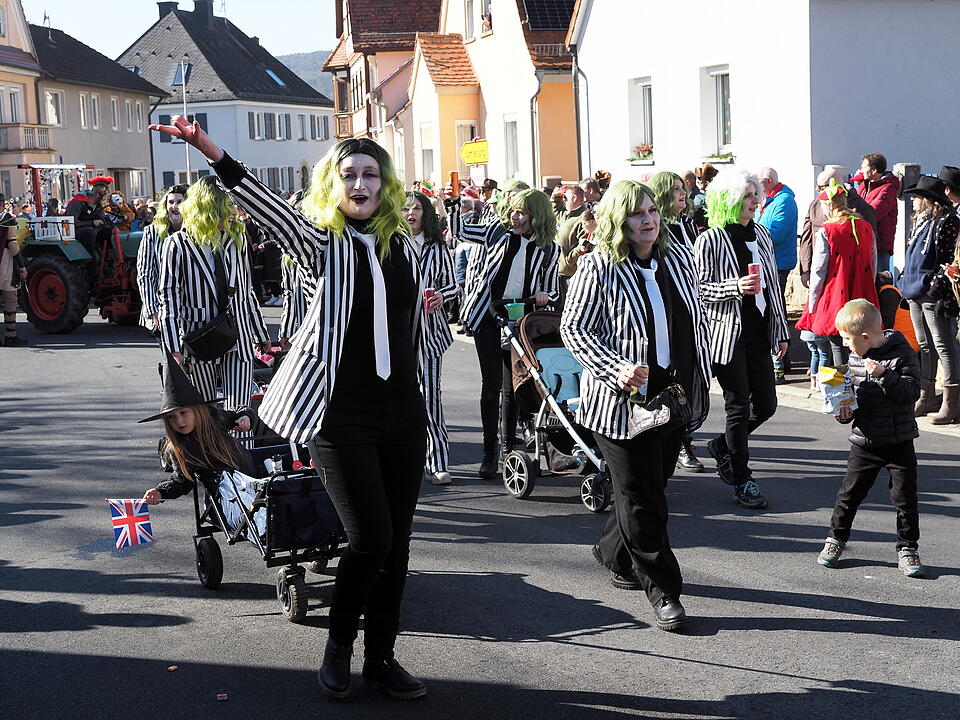 Buntes Faschingstreiben in Unterfranken!