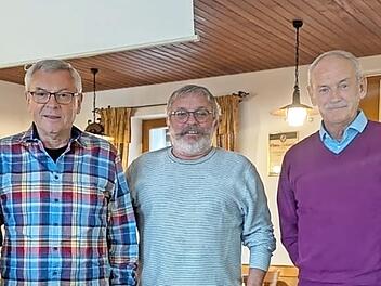 1. Vorstand Jörg Schaffelke mit den gewählten Vorstandsmitgliedern Jürgen Lasar, Werner Schmitt, Uwe Tempel, Joseph Schmidt, es fehlt Oliver Schmidt.