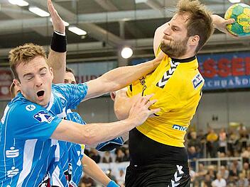 Coburgs bester Spieler Nico Büdel ergriff immer wieder die Initiative und hielt sein Team im Spiel. Am Ende reichte es aber trotzdem nicht. Fotos: Albert Höchstädter