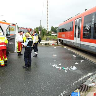 Tödlicher Zugunfall bei Forchheim