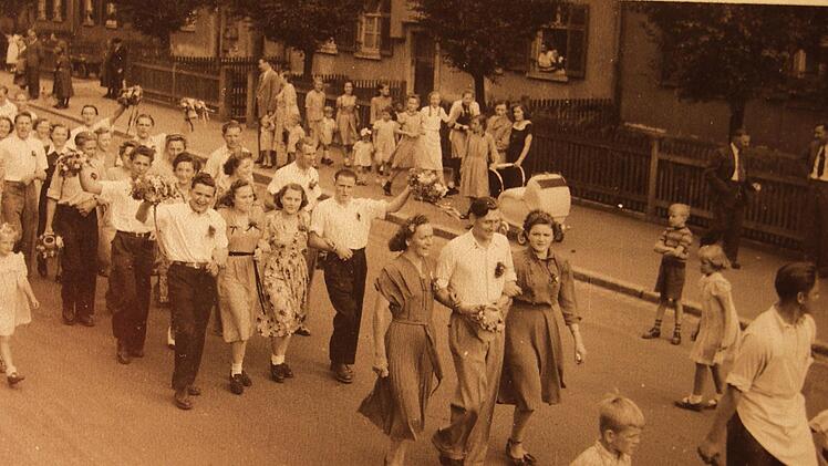 Seit 1947 wird in der Blaich wieder Kerwa gefeiert. Foto: Stadtarchiv