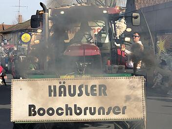 Zum dritten Mal findet am 15. Februar ein Faschingszug im Bad Kissinger Stadtteil Hausen statt. Foto: Archiv/Sven Schöniger