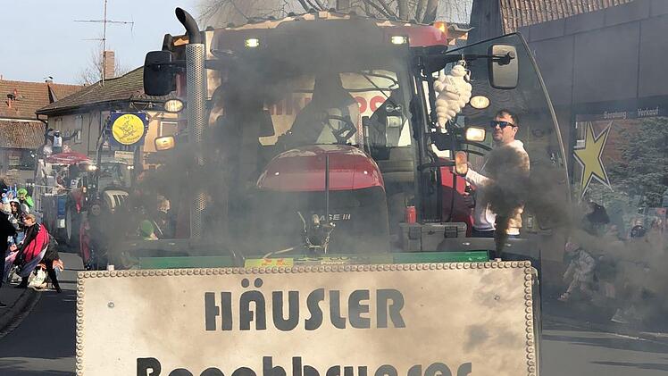 Zum dritten Mal findet am 15. Februar ein Faschingszug im Bad Kissinger Stadtteil Hausen statt. Foto: Archiv/Sven Schöniger