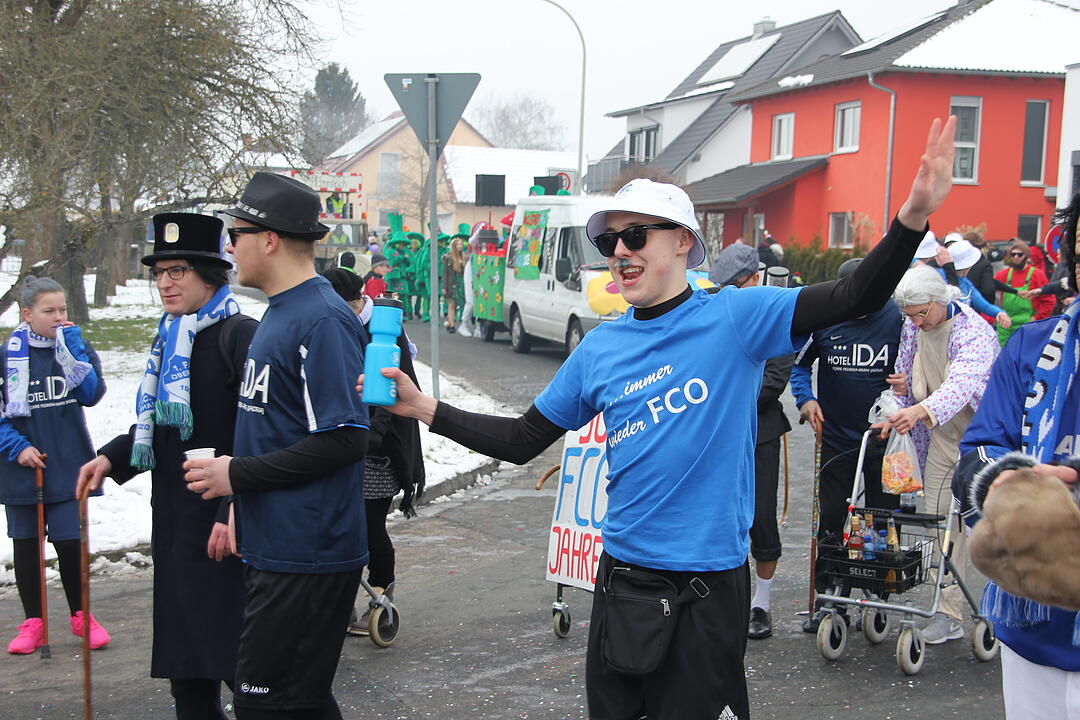 Faschingsumzug in Oberhaid