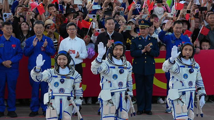 China schickt neue Besatzung zur Raumstation &laquo;Tiangong&raquo;