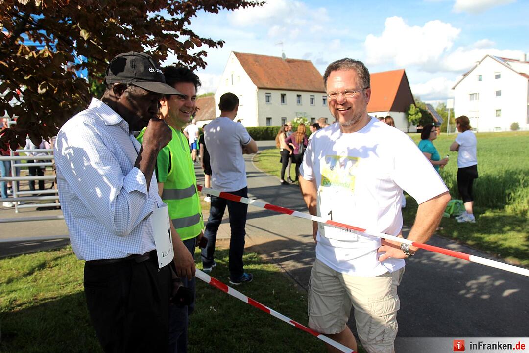 Benefizlauf "Lauf für Uganda" in Hannberg