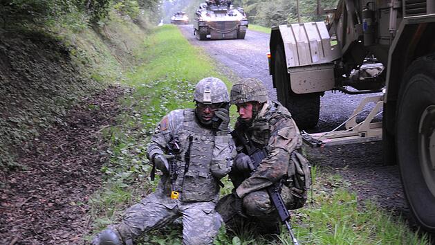 Der &Uuml;bungsbetrieb an den Standorten Hammelburg und Wildflecken ist eingeschr&auml;nkt.  Foto: Holger Quast