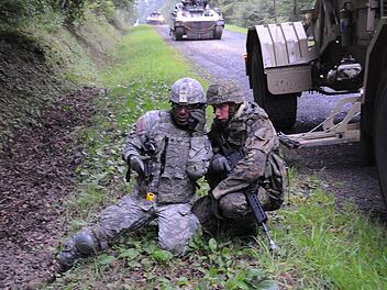 Der Übungsbetrieb an den Standorten Hammelburg und Wildflecken ist eingeschränkt.  Foto: Holger Quast
