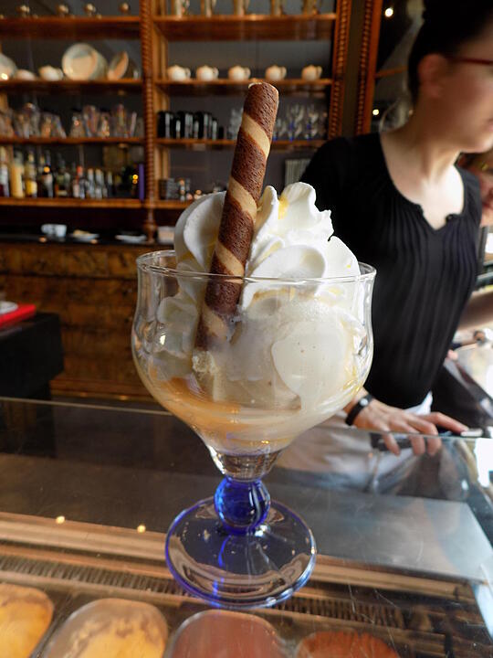 Eisdielen Bamberg: das Café Riffelmacher