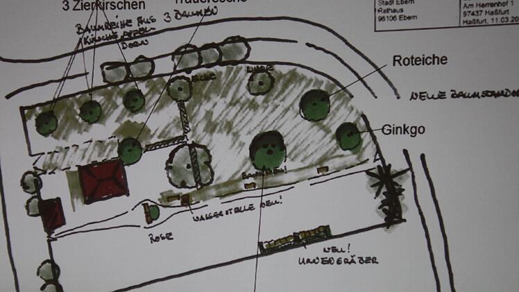 So könnte künftig der Friedhof von Fischbach aussehen.Fotos: Ralf Kestel