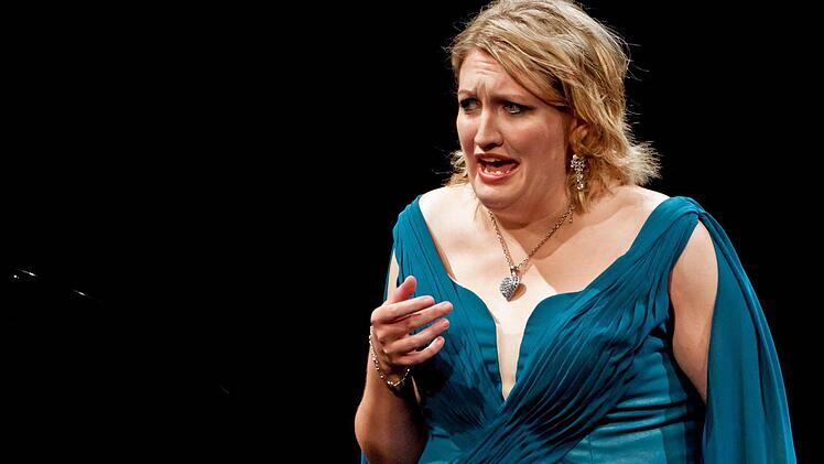 Kristin Ebner beim Gastspiel im Landestheater Coburg.Foto: Jochen Berger