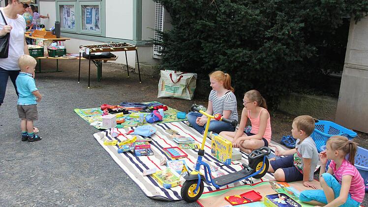 Auch die Kinder haben ihr Programm.Foto: Ralf Kestel