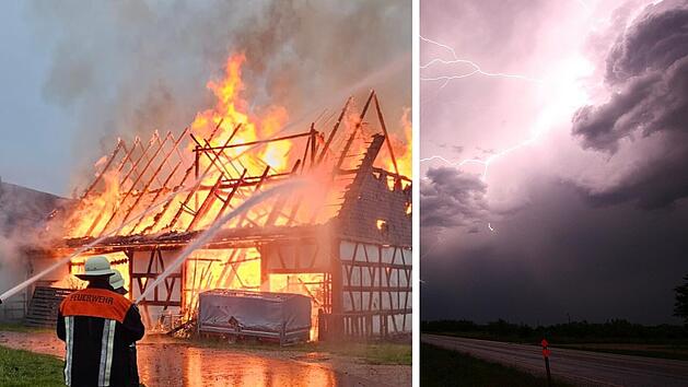 Unwetter wütet in Bayern - Oberfranken besonders hart getroffen