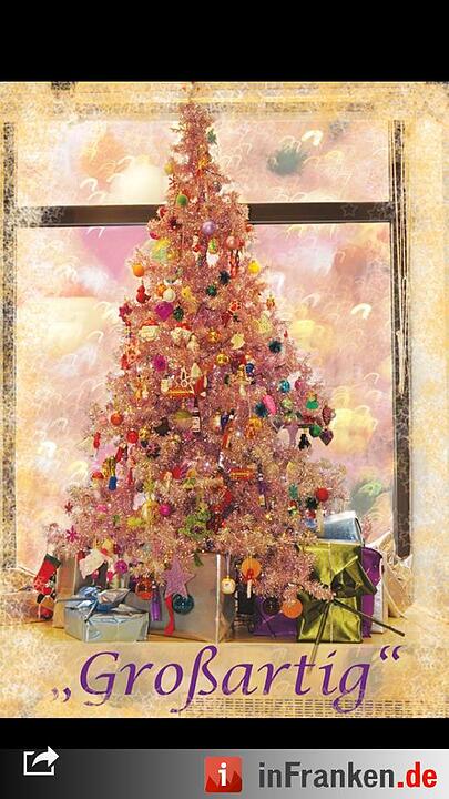 Weihnachten in Franken: Die Christbäume unserer Leser