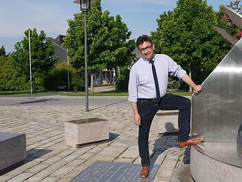 Seit drei Jahren Bürgermeister in Untersiemau: Rolf Rosenbauer.Foto: Berthold Köhler