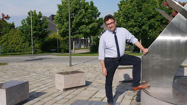Seit drei Jahren Bürgermeister in Untersiemau: Rolf Rosenbauer.Foto: Berthold Köhler