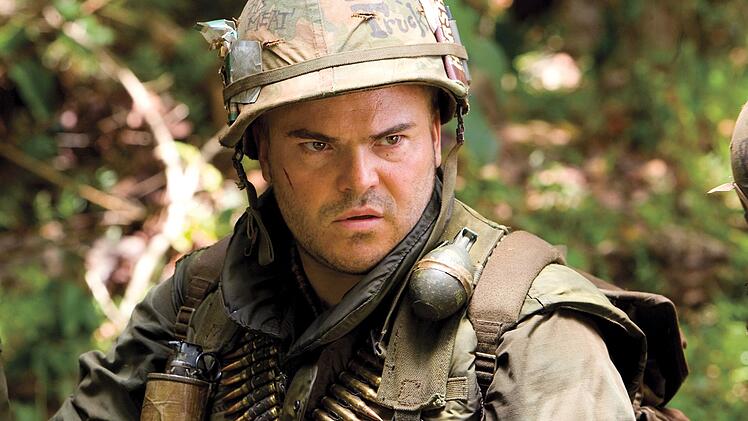 Ber&uuml;hmter Komiker spielt einen ber&uuml;hmten Komiker, der in einem Vietnamfilm mitspielt: Jack Black ist Jeff Portnoy.