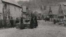 Osterbrunnen 1916. Foto: Wilhelm Sponsel