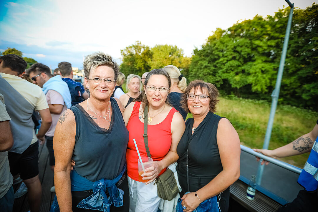 Auf drei Decks ging ordentlich die Post ab!