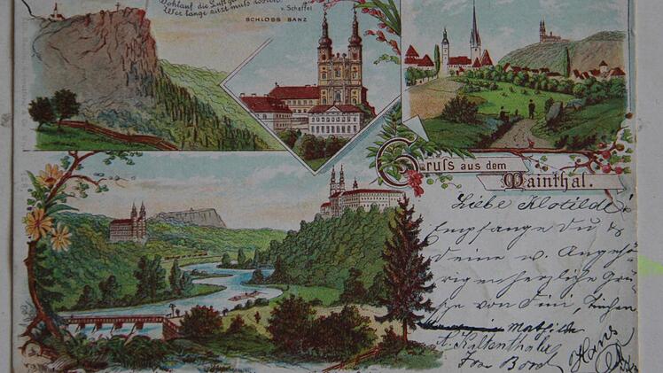 Der Main fließt auf dieser Karte bergauf - in Richtung Lichtenfels