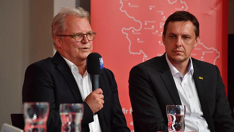 Walter Luft (links) und Stefan ApfelFoto: Ronald Rinklef