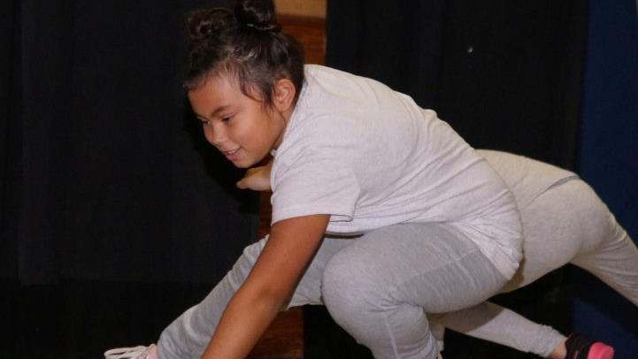 Wie in den Vorjahren bereicherte die Ballettschule Alice G&ouml;hl mit gelungenen Tanzchoreografien die "Turnerweihnacht". Auch flotte Breakdance-Einlagen wurden dargeboten.Mario Deller