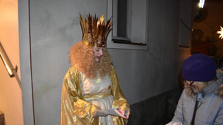 Das Christkind hat einen Brief erhalten Foto: Petra Malbrich