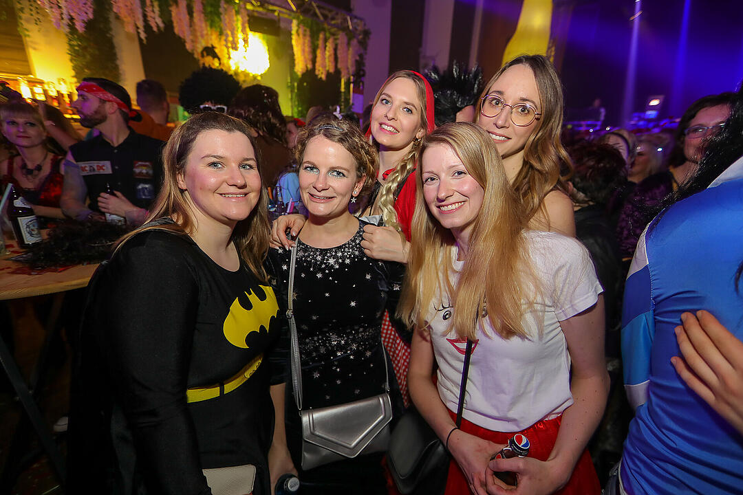 Beste Partystimmung in der Stadthalle