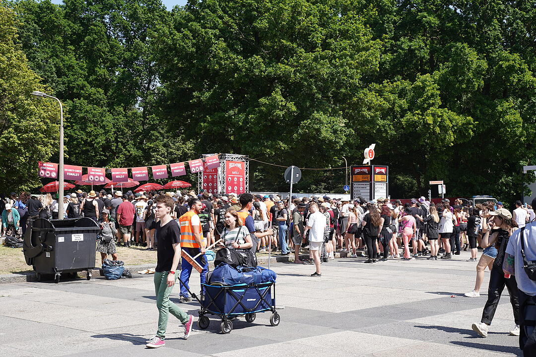 Bestes Wetter und super Stimmung beim Camping