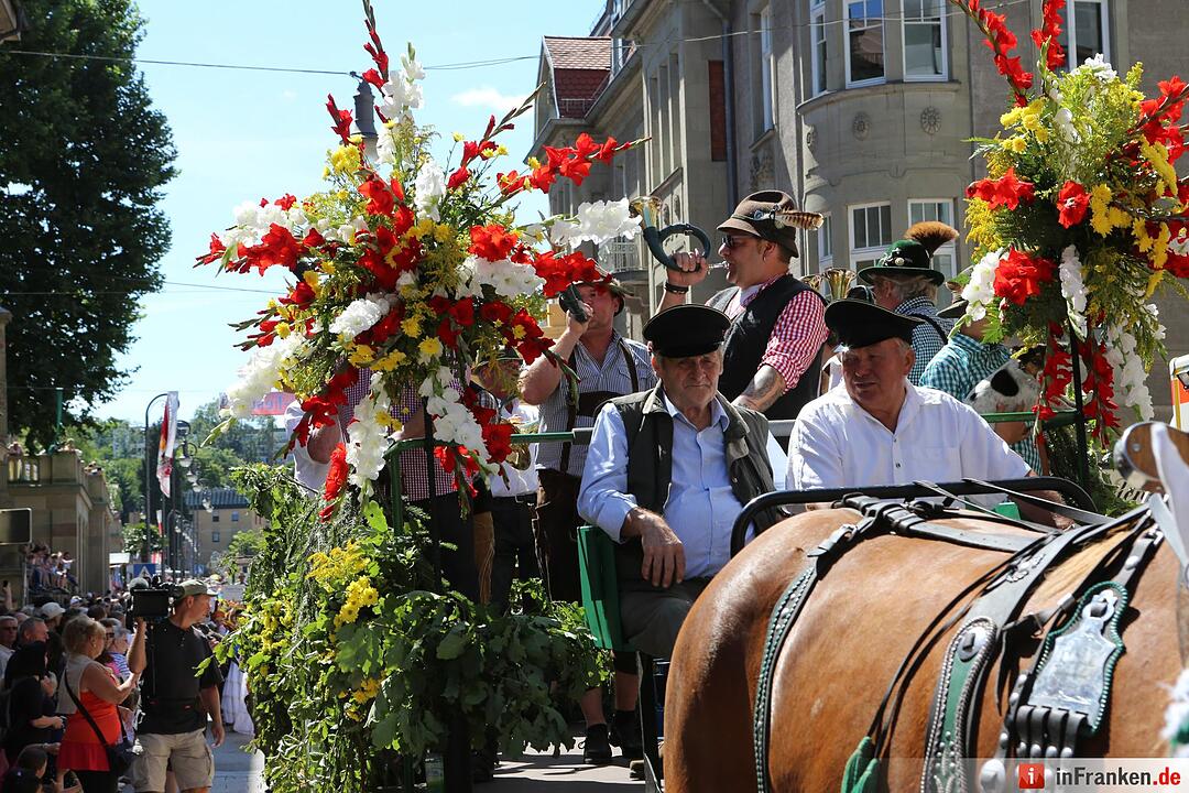 Rakoczyfest in Bad Kissingen mit Umzug; Foto: Barbara Herbst