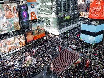 New York - Demonstrationen «No Kings» gegen US-Präsident Trump