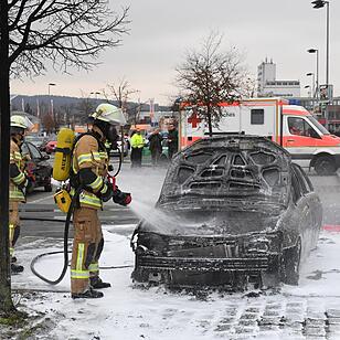 Autobrand in Bamberg
